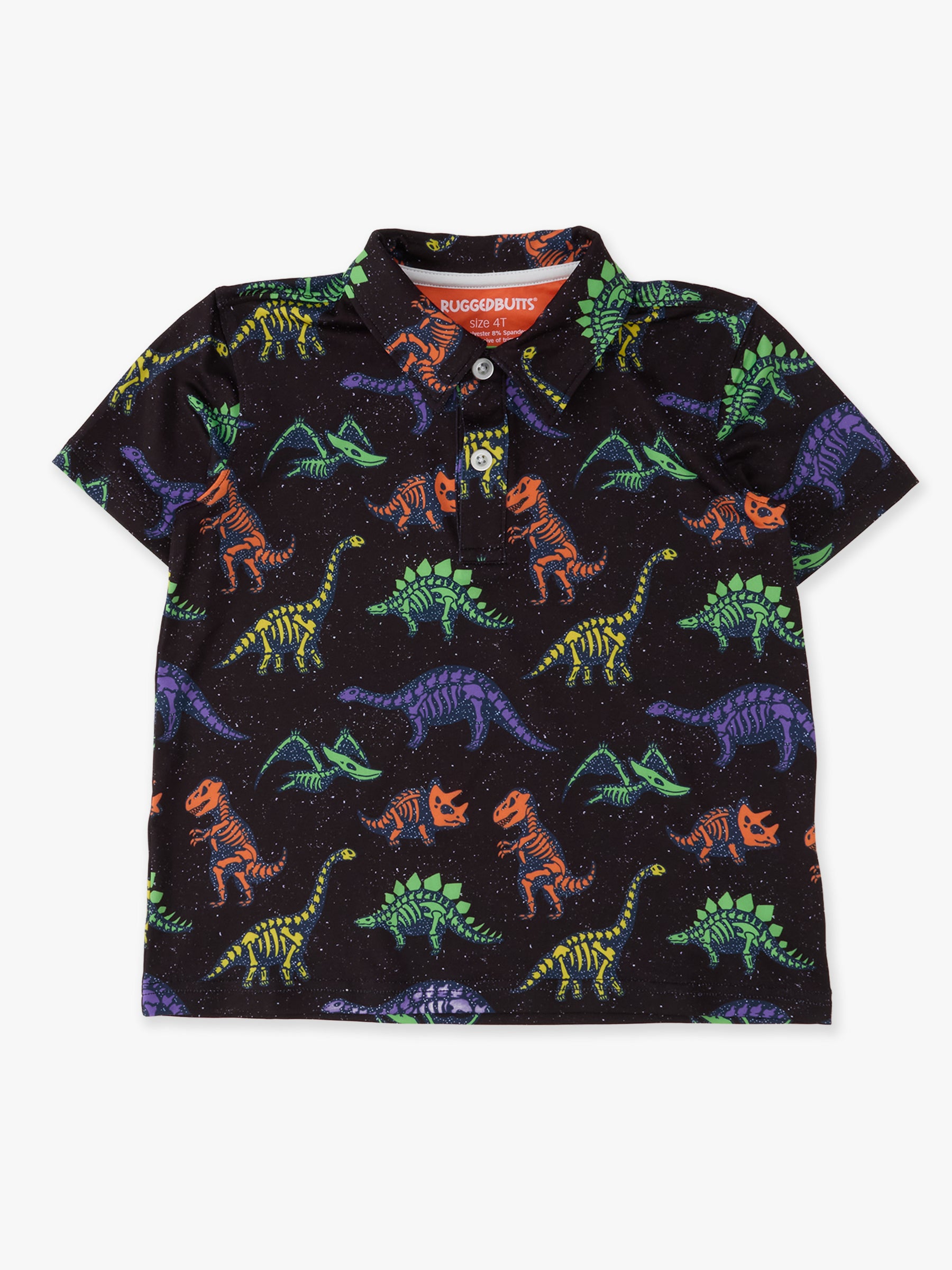 Prehistoric Pals Short Sleeve Performance Polo