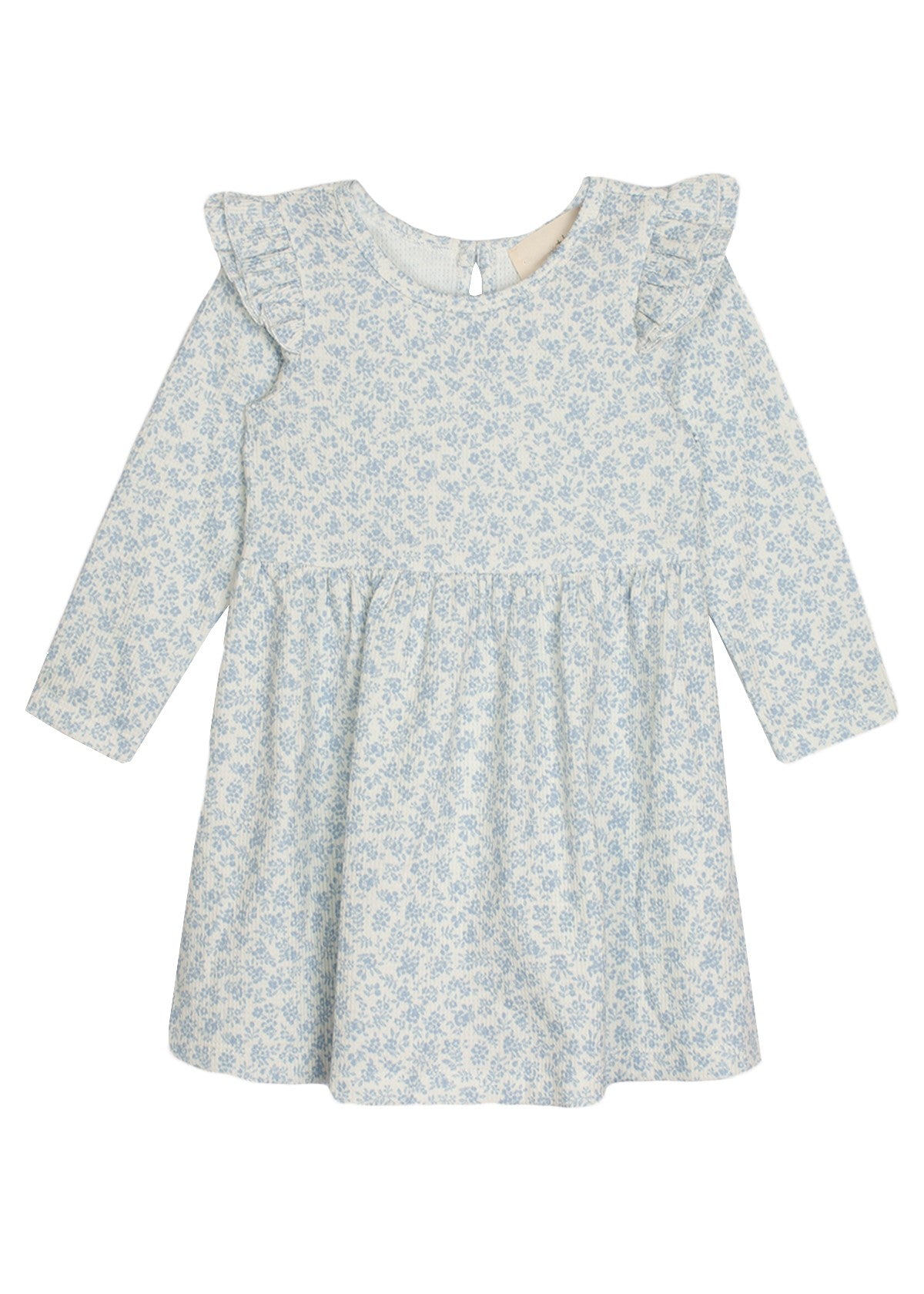 Toddler Soft Blue Floral Dress