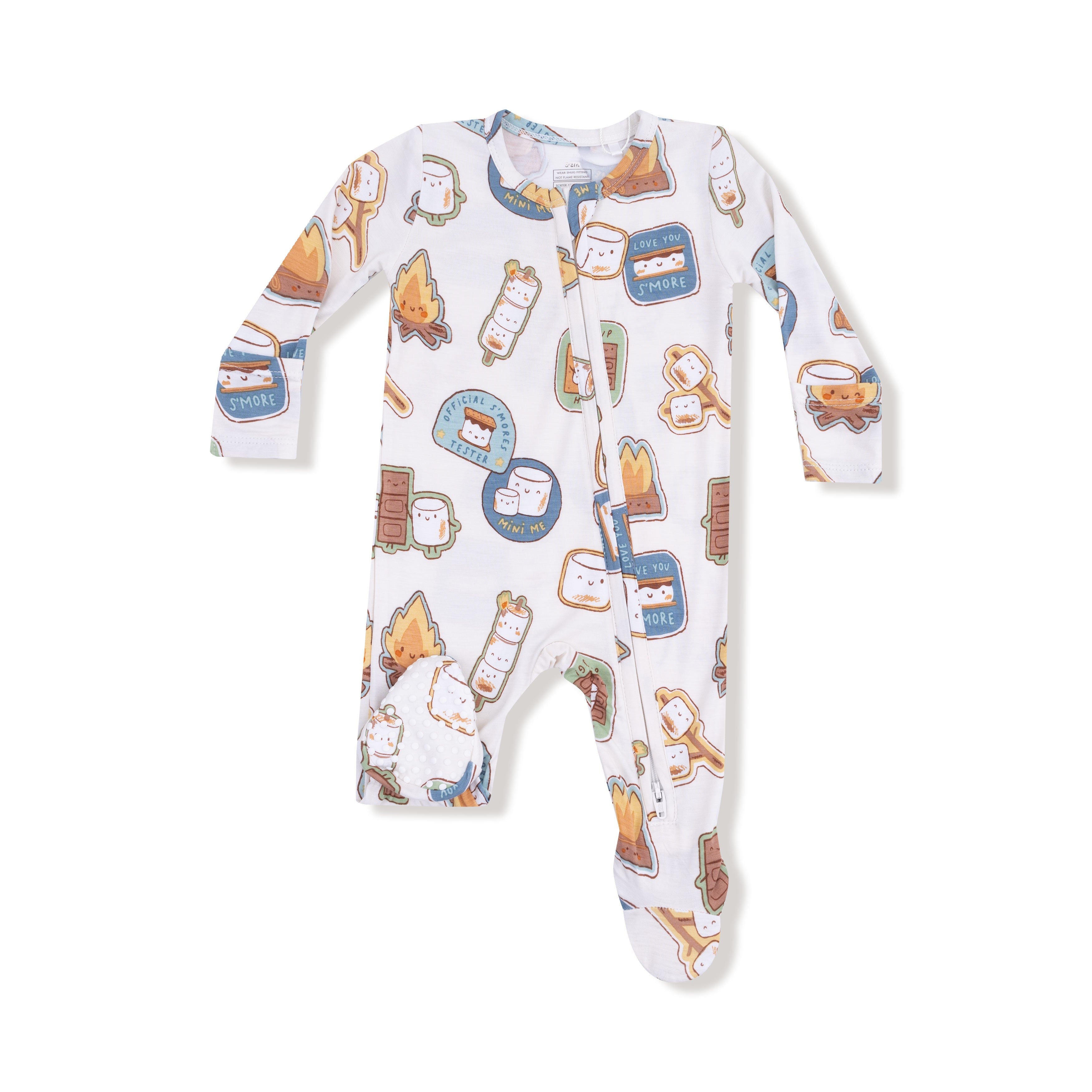 Smores 2-Way Zipper Footie