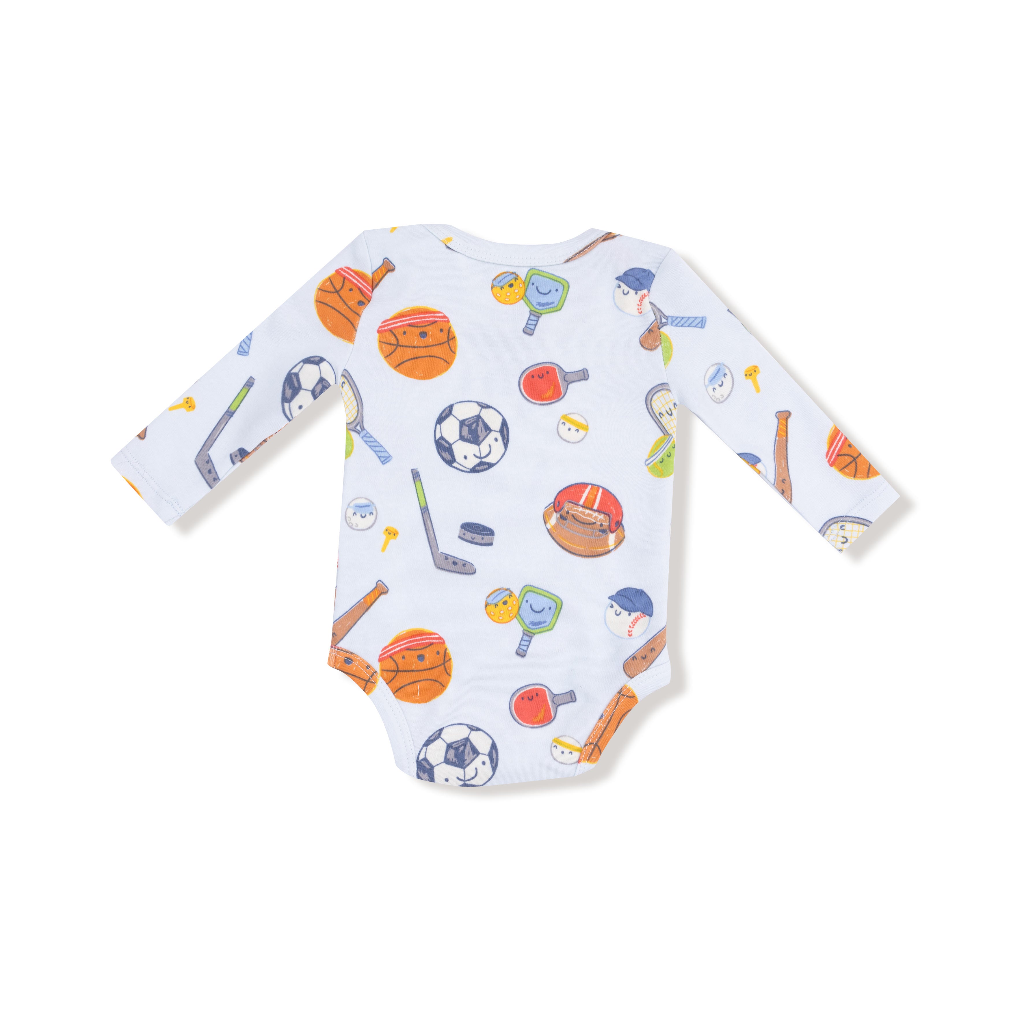 Sports Friends Long Sleeve Onesie