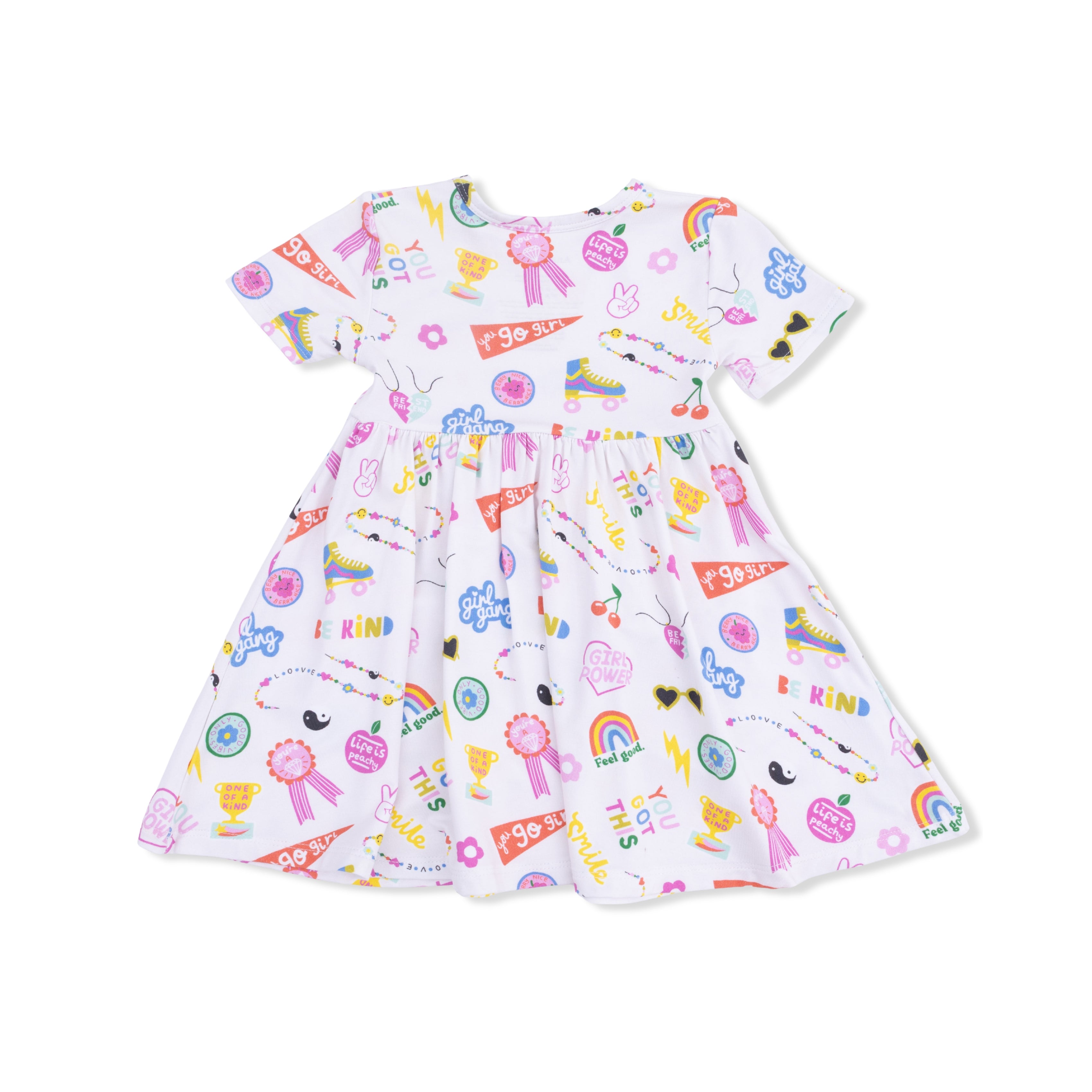 Girl Power Twirl Dress and Shorts Set