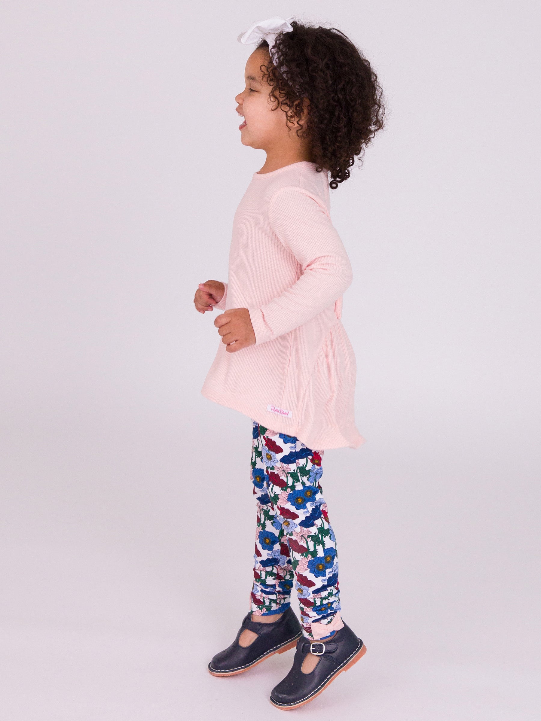 Baby Ruched Bow Leggings