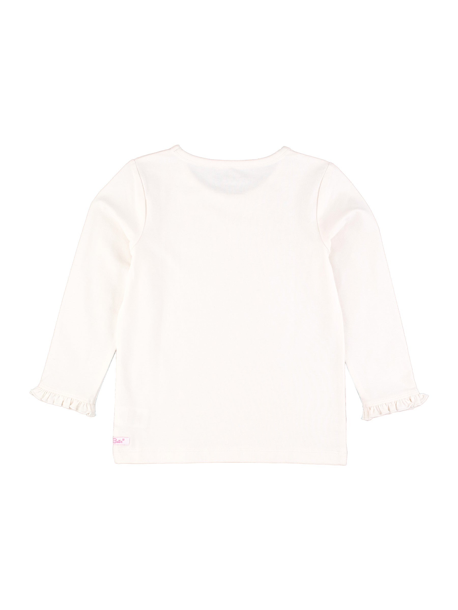 Cotton Long Ruffle Sleeve Top