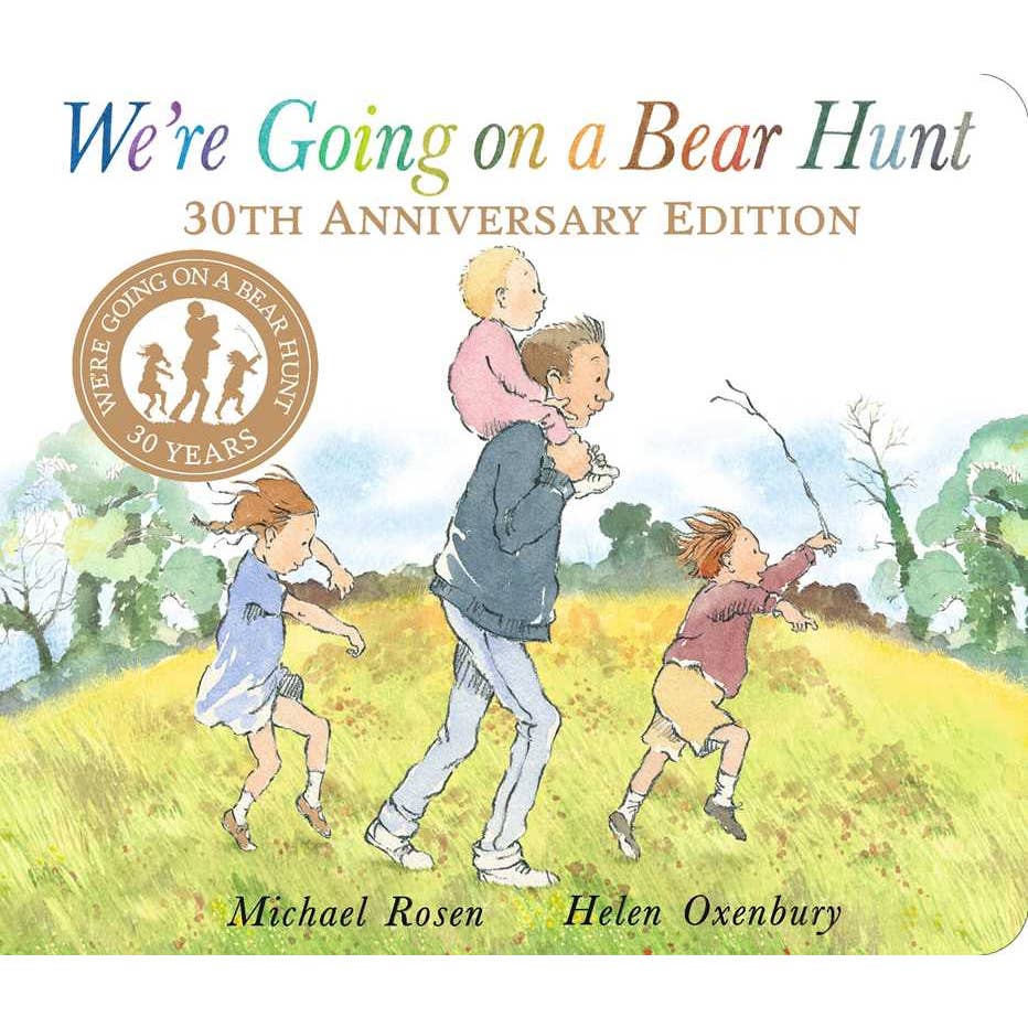 we're going on a bear hunt board book